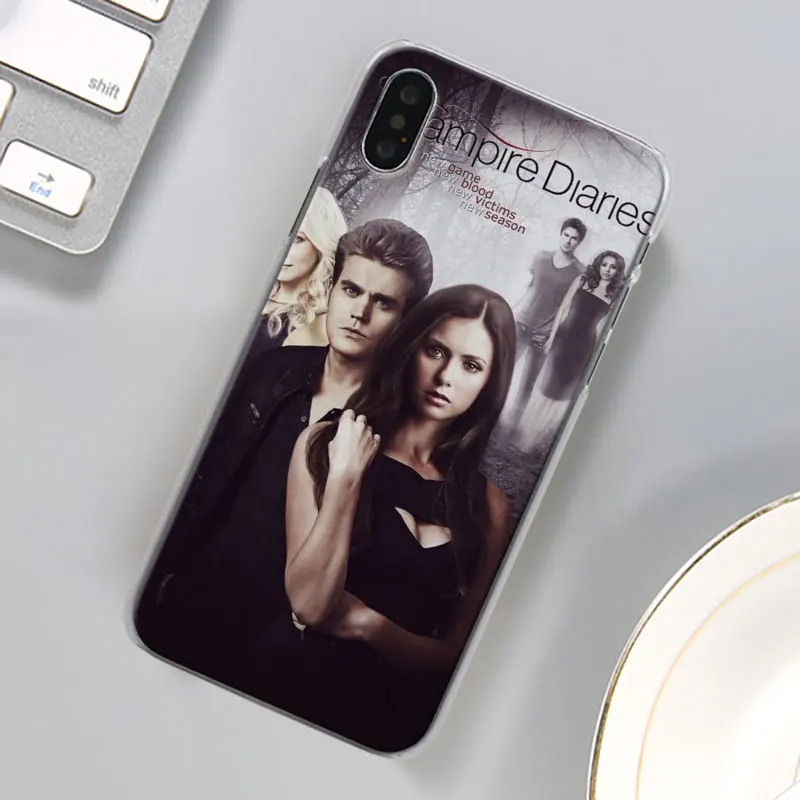 Чехол для телефона Vampire diaries для Apple IPhone X XR 7 8 Plus 6 6s Plus XS MAX SE Футляр для телефона