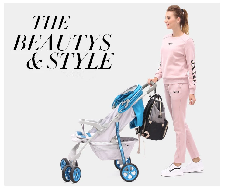 Fashion Diaper Bag Waterproof Travel Mummy Backpack Multifunction Maternity Nappy Bag Large Capacity Baby Stroller Bags For Mom (12)