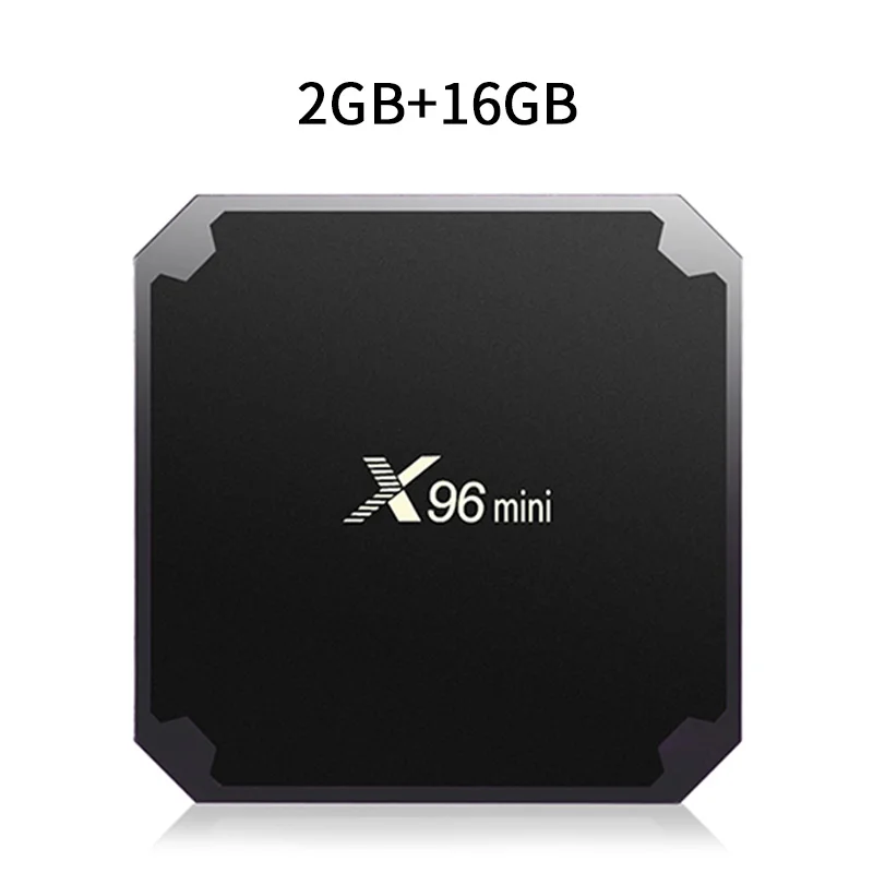 10 шт. X96mini Android 7,1X96 мини Smart tv BOX S905W четырехъядерный Поддержка 2,4G беспроводной wifi медиаплеер телеприставка 1+ 8 2+ 16 Гб - Цвет: 2G16G