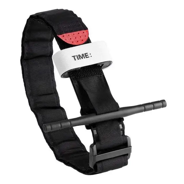 Tourniquet Survival Tactical Combat Application Red Tip Military