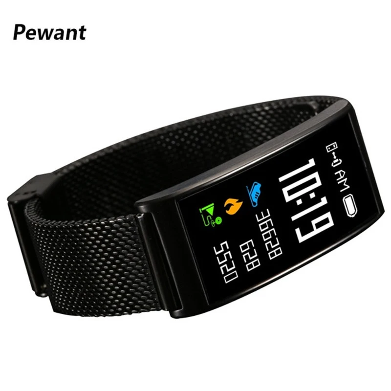 

New Pewant Smart Bracelet GPS With Bluetooth 4.0 Smart Band Support Heart Rate Monitor Fitness Bracelet For iOS Android