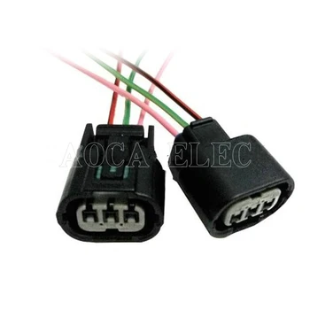 

10SET 6189-0887 male Connector Terminal plug connectors jacket auto Plug socket 3 way female Connector Fuse box