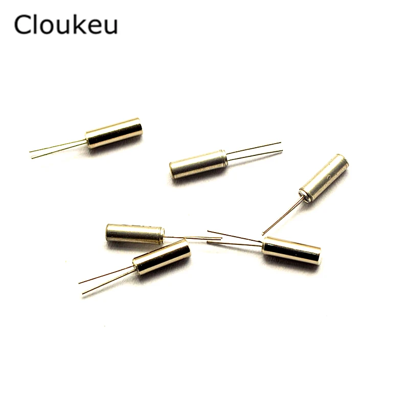 

10Pcs 28.375MHz JU-206 Cylindrical Passive Quartz Crystal oscillator Resonator (2*6mm)