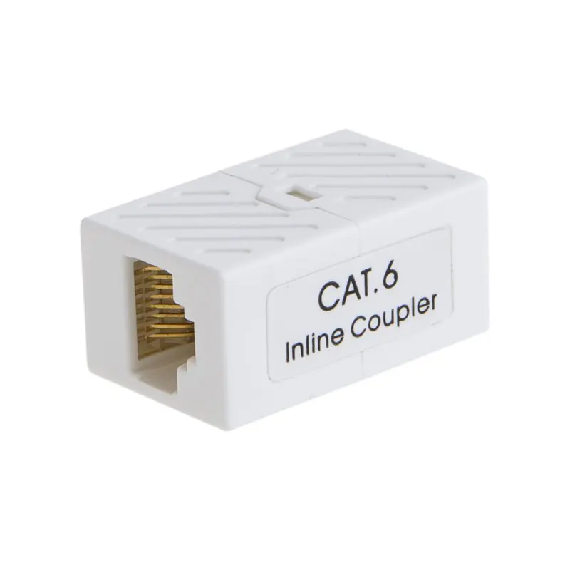 Соединительная муфта RJ45 (1 упаковка) в линии Cat6/5e/5 разъем Ethernet LAN Сетевой кабель