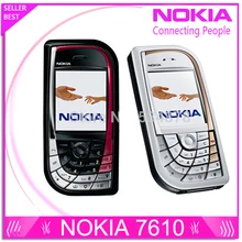 Восстановленное Nokia 7610 оригинальный мобильный телефон Хорошее качество низкая цена сотовые телефоны бесплатная доставка