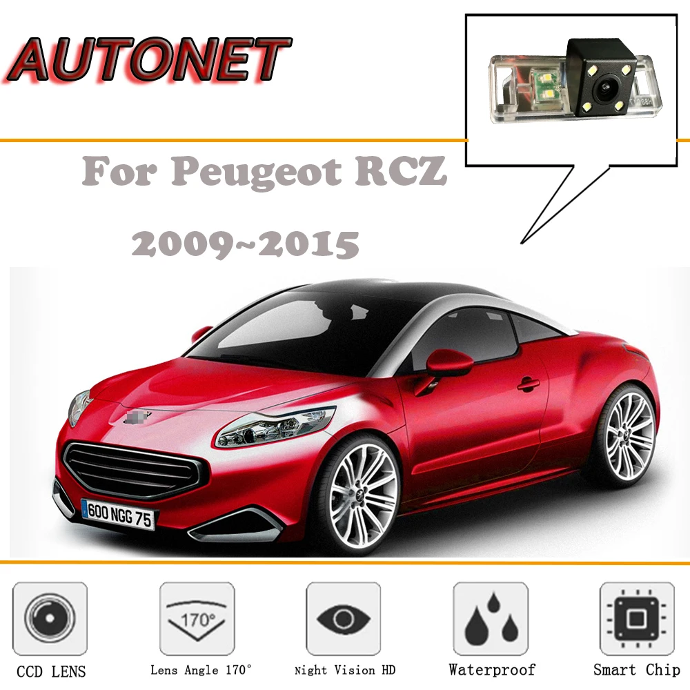 Камера заднего вида для Peugeot RCZ 2009 ~ 2015/ночное видение/камера вида/камера номерного