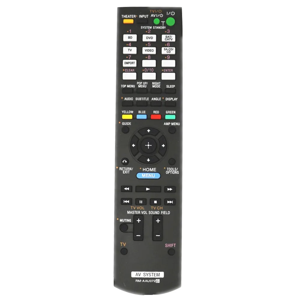 

RM-AAU072 Replace The RM-AAU074 Remote Control For SONY HT-AS5 HT-CT150 HT-CT350
