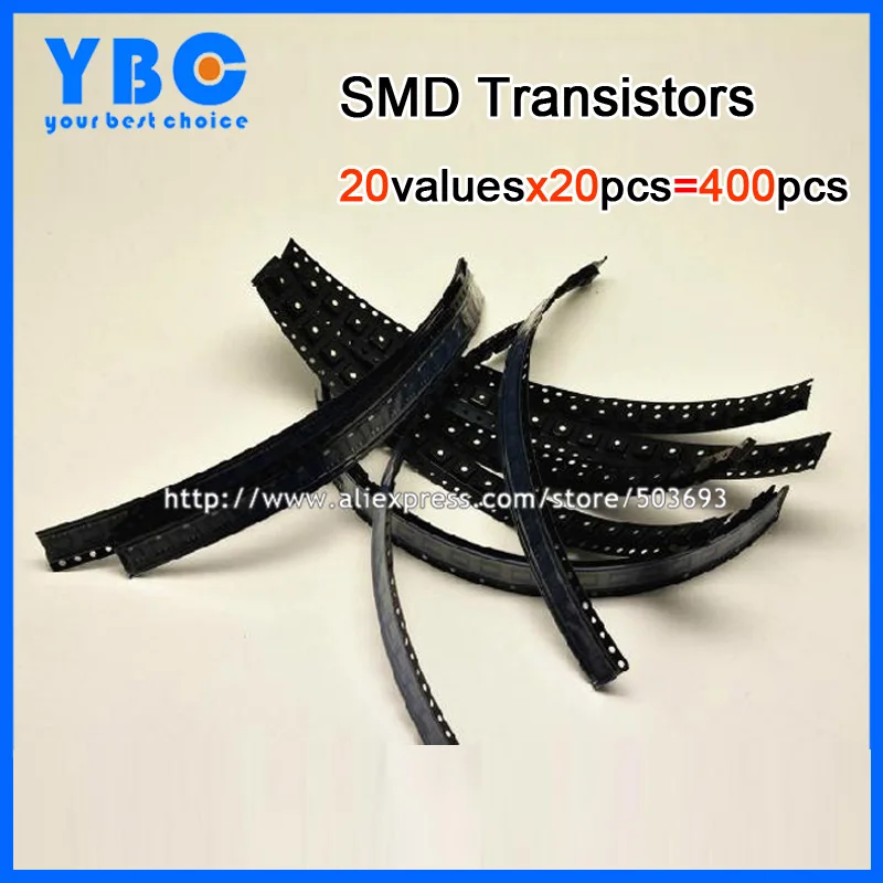 

20valuesx20pcs=400pcs S9012 S9013 S9014 S9015 S9018 S8050 S8550 C1815 A1015 C945 A733 Triode Transistor Assorted Kit