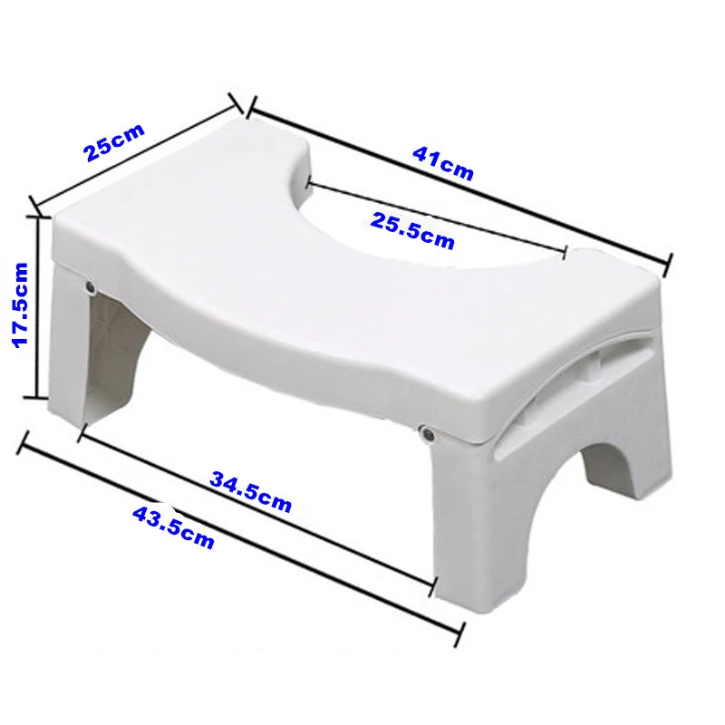 Многофункциональный складной табурет для унитаза, для ванной комнаты, для туалета, приседания, для правильной осанки LXY9