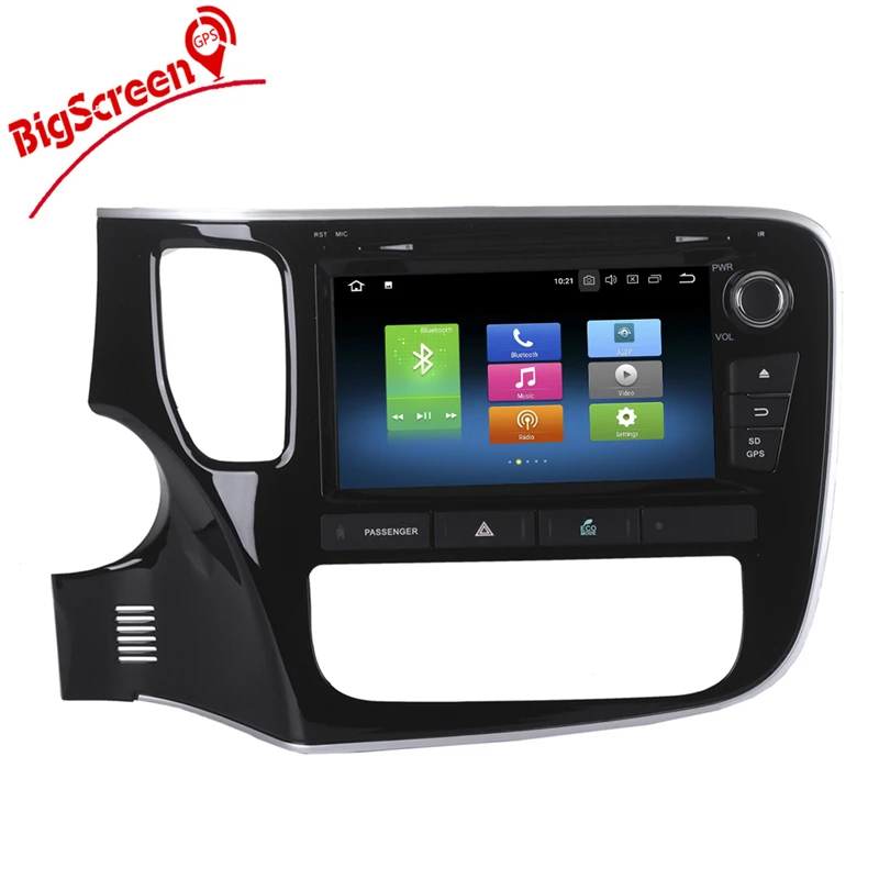 Sale 8inch Newest Android 8.0 7. 1 Car DVD Player GPS Navigation For Misubishi Outlander 2014-2017 Radio Multimedia Satnav Headunit 6