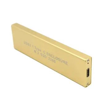 

10pcs/lot Chenyang 80mm USB-C USB 3.1 Type C to M.2 NGFF PCI-E 2 Lane SSD Enclosure for E431 E531 X240 Y410P Y510P