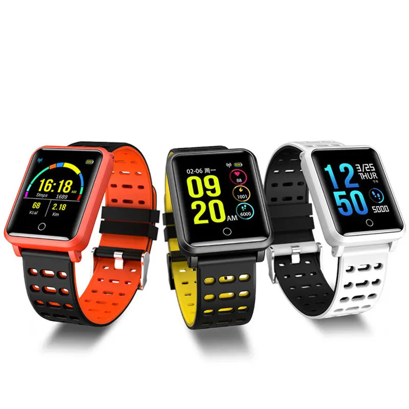 

Smart Bracelet Heart Rate Blood Pressure Sleep Fitness Tracker Pedometer IP68 Waterproof Wristband For Android xiaomi IOS Phone