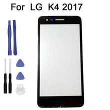 Для LG K4 LV1 M160 Phoenix 3 Переднее стекло сенсорный экран дигитайзер Переднее стекло Сенсорная панель Замена+ инструмент