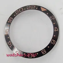Мм 38 мм керамический ободок Вставка комплект автоматические мужские часы корпус наручные часы часть