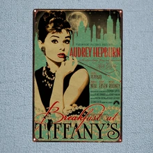 Классический фильм жестяная вывеска винтажная тарелка Decorativas настенная паба отель кафе домашнее искусство гараж DecorCuadros DU-1174