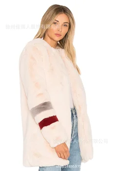 

2018 Women Winter Fur Coats Jackets Fluffy Shaggy Faux Fox Fur Coat Women Thicken Warm Winter Outerwear Overcoats