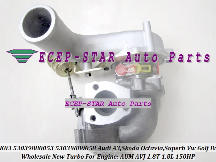 K03-053 058 K03 53039880053 53039880058 Turbocharger For Audi A3 SKODA Octavia Superb VW Volkswagen Golf IV 1.8T AUM AVJ 1.8L 150HP (2)