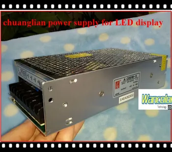 

excellent quality chuanglian brand Regulated switching power supply for 200W 5VDC 40A transformer 187v-253V for LED display