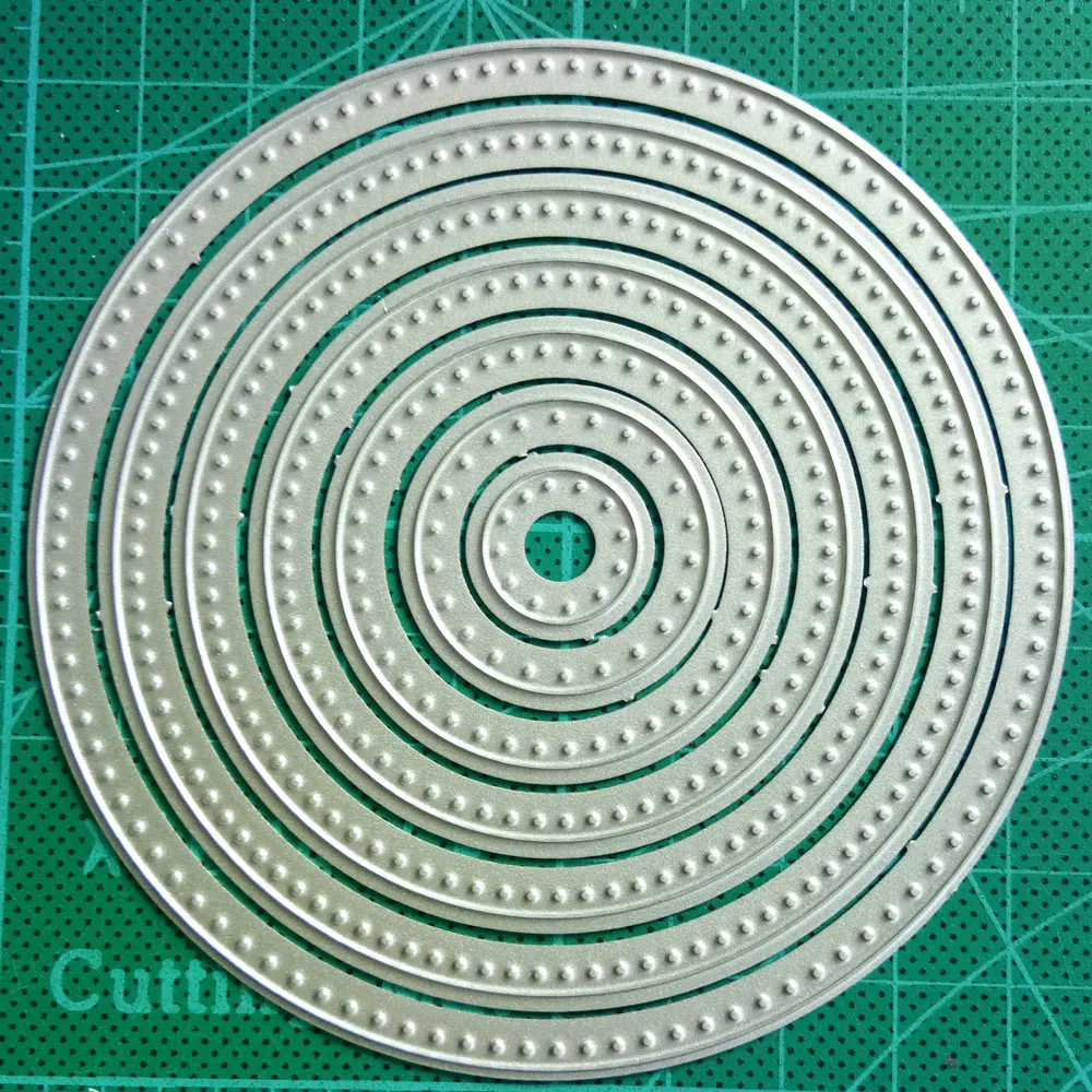 

ForeWan Handcraft Embossing Die Layer Circle Frame Metal Steel Cutting Dies for Scrapbooking Card Making New Arrival Cut Stencil