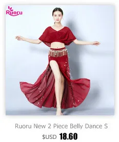 Ruoru, кружевные штаны для танца живота, одежда для занятий танцами живота, костюм для танца живота, сексуальные брюки для танца, черный, розовый, белый, красный цвет
