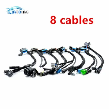 

Free Shipping 8cable EIS/ELV Test Line for Mercedes (without having to get on the car)Work Together With VVDI BGA MB TOOL