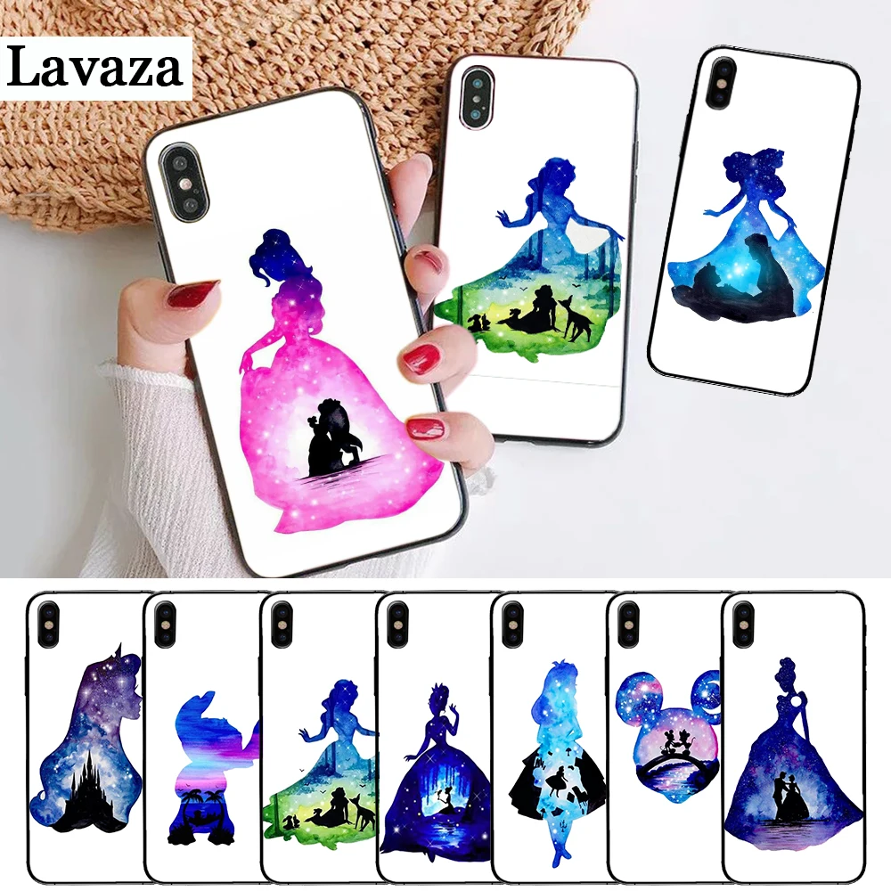 

Lavaza Princess Alice lion king Silicone Case for iPhone 5 5S 6 6S Plus 7 8 X XS Max XR
