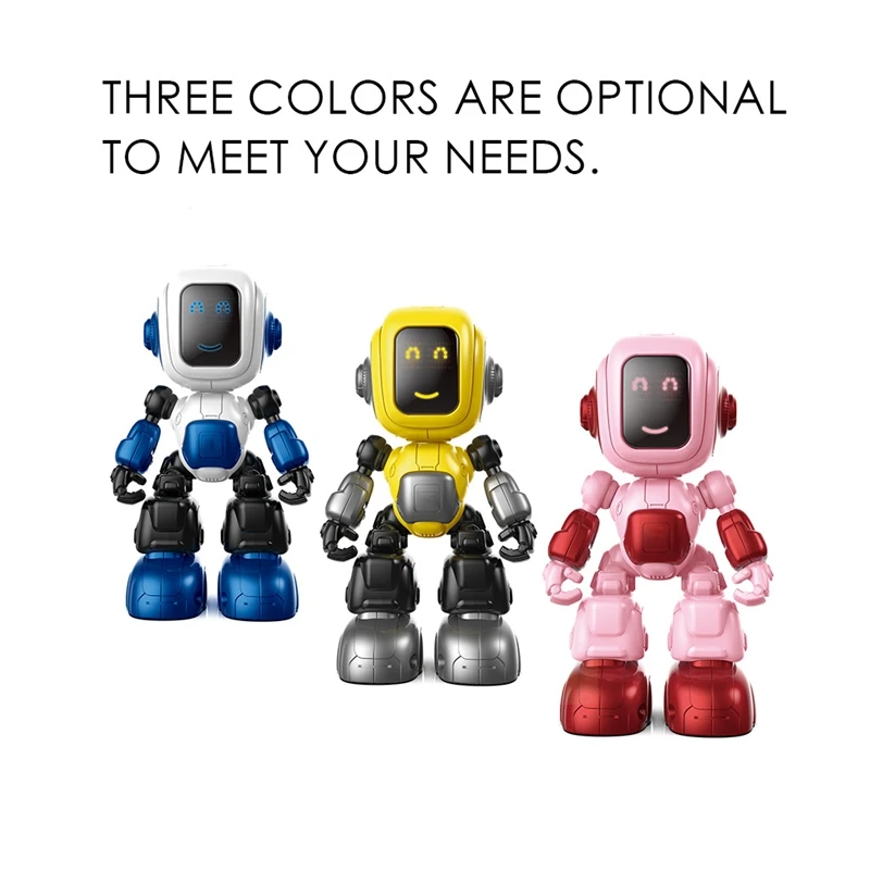 

Intelligent Three-generation Recording Robot English Version Music Walking Toy Baby Companion Play Puzzle Robot Surprise Gift