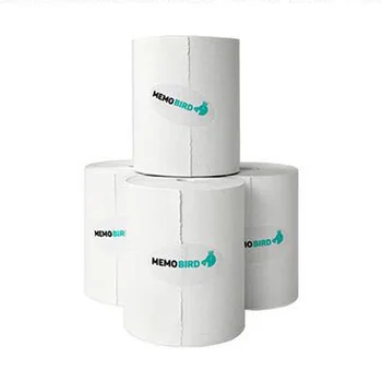 

MEMOBIRD High quality thermal printing paper 57 * 48mm photo printing paper paper 4 rolls without bisphenol A
