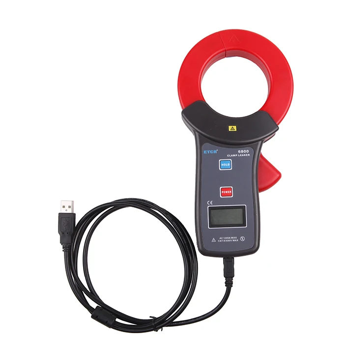 

ETCR6800 large diameter clamp leakage current meter / leakage current tester / clamp meter