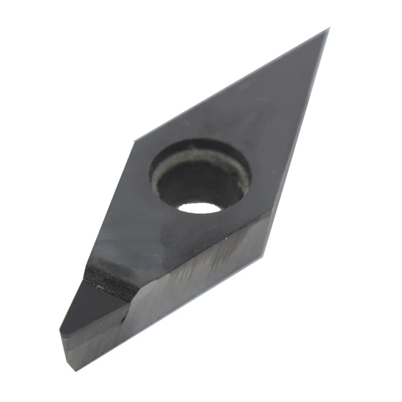 2PCS VBGT160404 PCD lathe turning tool Cutting Tool CNC insert carbide