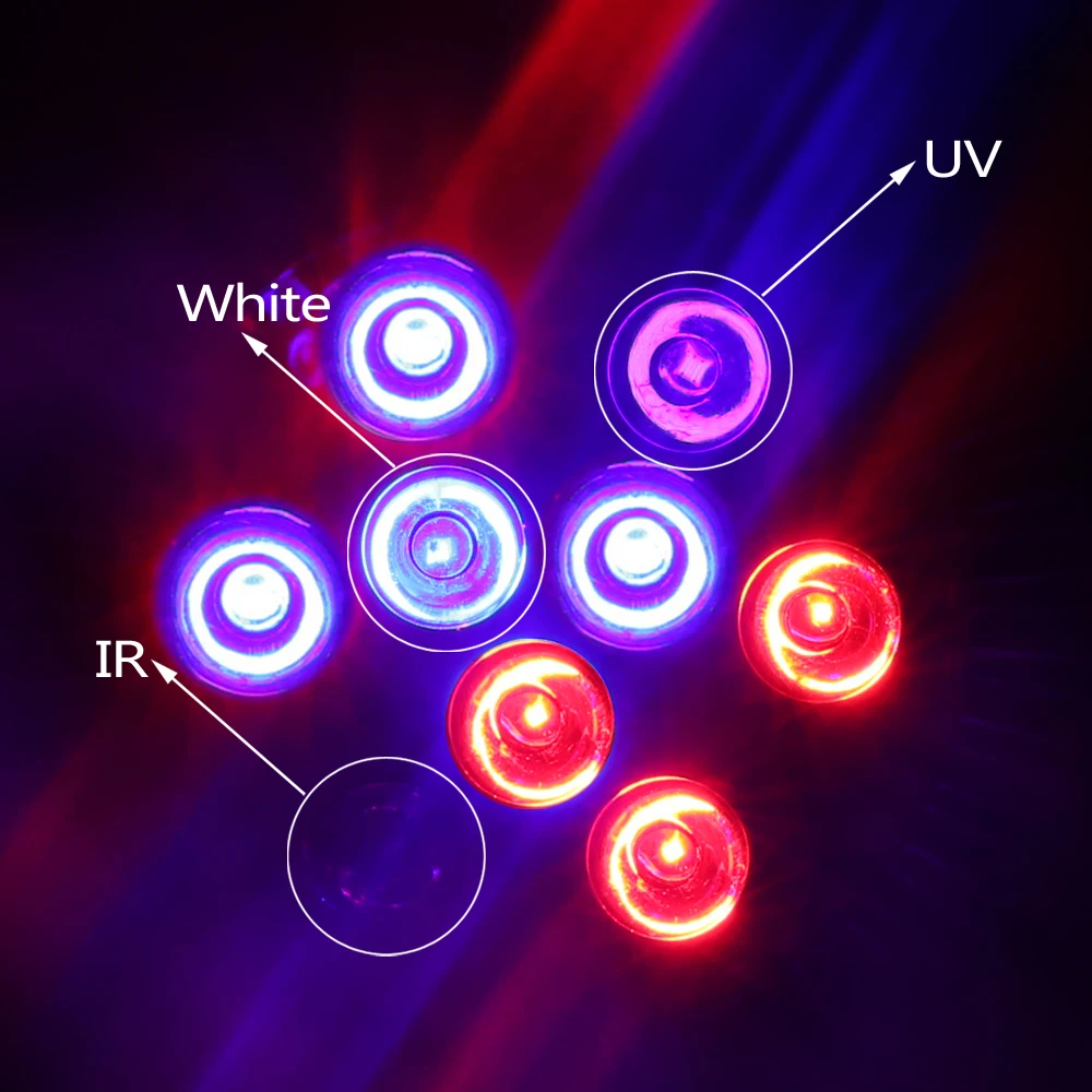 54 W 36 W 15 W полный спектр светодиодный светать Fitolampy цветок лампа завод Phytolamp для комнатных растений семена Гидропоника гроубокс E27