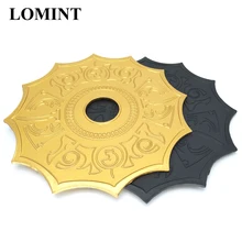 LOMINT Черное золото кальян лотки для кальяна Кальян Chicha наргиле Металл DIY Аксессуары клуб