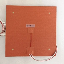 Материал США! Ender 3s гибкий 235x235 мм силиконовый нагреватель 24V 220V 110V