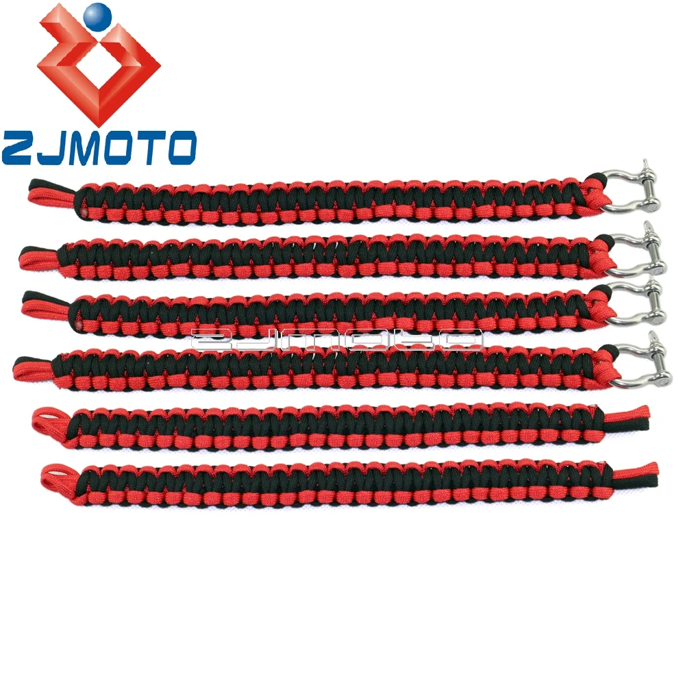 ZJMOTO высококачественный Паракорд с ручками для Jeep Wrangler CJ YJ TJ JK 2 двери Бесплатная