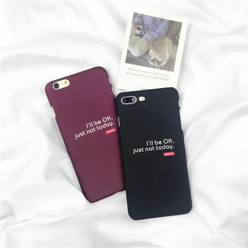 Горячий жесткий пластиковый чехол для iphone 6 S 7 7plus 8 8plus X 10 XR XS MAX модные черно