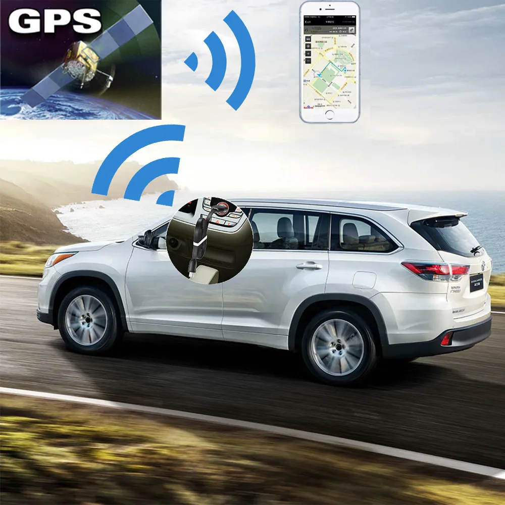 Франшиза gps Excelvan Кабель зарядного устройства микро-usb gps локатор голосовое прослушивание GSM GPRS отслеживание в реальном времени для всех транспортных средств H0305