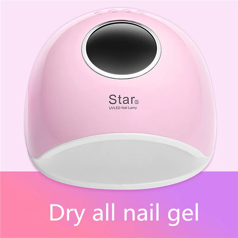 Conduziu a Lâmpada Secador para Curar Todos os Géis Ferramentas de Gel uv do Unha Mais Novo Unha Lâmpada Detecção Automática 72 w Led Manicure Art Polonês Verniz 26 Secador Para Curar Todos Os Géis LED