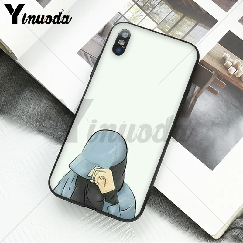 Yinuoda Исламская Девушка Новинка чехол для телефона Fundas чехол для iphone 8 7 6 6S Plus 5 5S SE XR X XS MAX Coque Shell