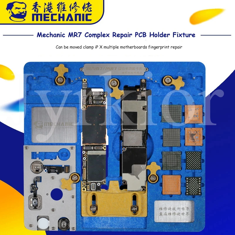 

Mechanic Multi-functional PCB Motherboard Holder Fixture For iPhone A7 A8 A9 A10 A11 A12 NAND PCIE CPU NAND Fingerprint Repair