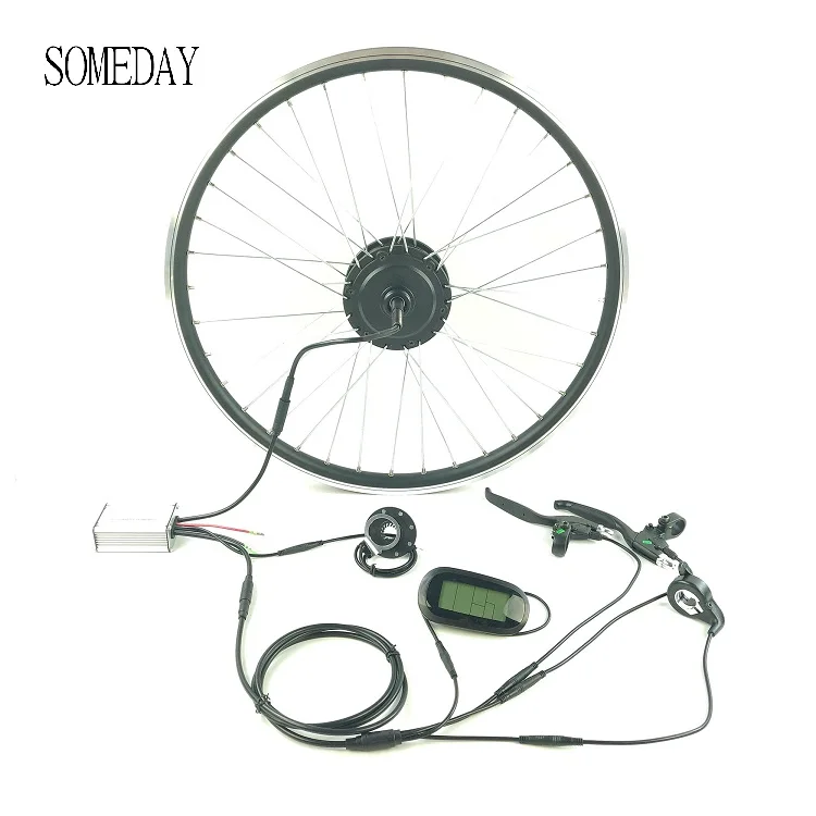 ^Cheap SOMEDAY 36V250W E-BIKE conversion kit Whole Waterproof Cable Easy install EBIKE rear rotate hub motor with LCD6 display ^Cheap SOMEDAY 36V250W E-BIKE conversion kit Whole Waterproof Cable Easy install EBIKE rear rotate hub motor with LCD6 display