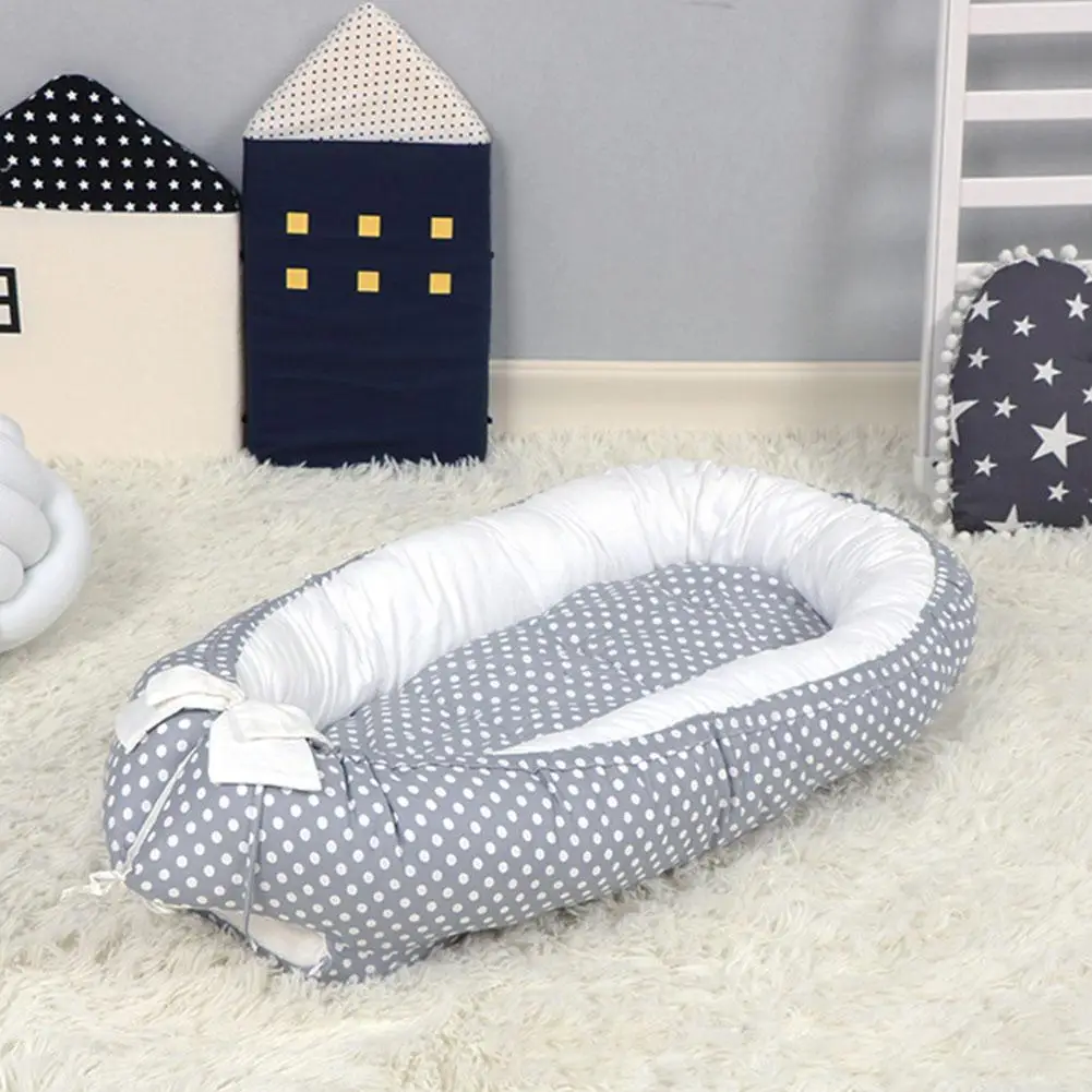 Детская кроватка портативная съемная и моющаяся кроватка дорожная кровать для детей Детская Хлопковая кроватка