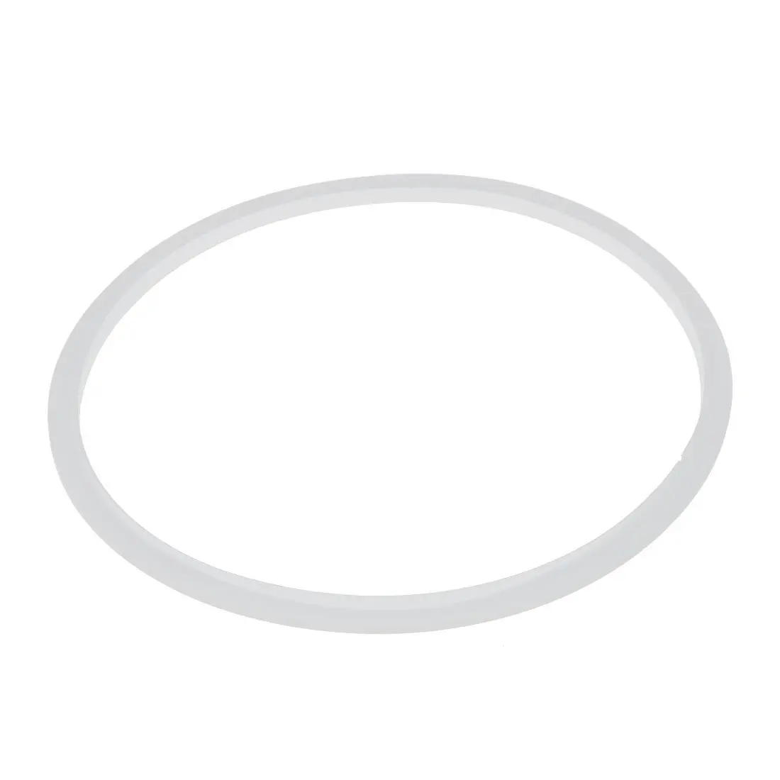 24cm Inner Dia Clear Silicone Pressure Cooker Sealing Ring White