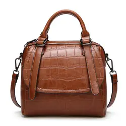Новая модная сумочка Koren версия простая сумка в полоску с крокодиловой кожей