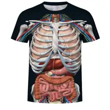 Футболки для бега, модные мужские футболки с 3D принтом, футболки с короткими рукавами, блузки, топы, Забавный принт с печенью#2h04