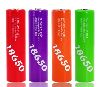 

4PCS Varicore V-18D New Original 18650 2500mAh Battery 3.6V Discharge 20A Dedicated E-cigarette lithium batteries + Pointed