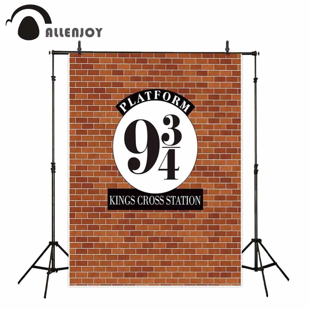Allenjoy background photocall harry potter brick wall hogwarts magic