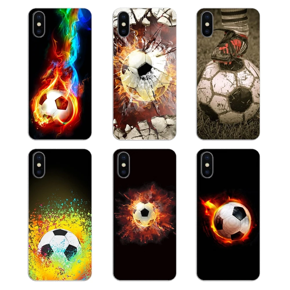 Силиконовый чехол для телефона Nokia 2 3 5 6 8 9 230 3310 1 7 Plus Fire Football |