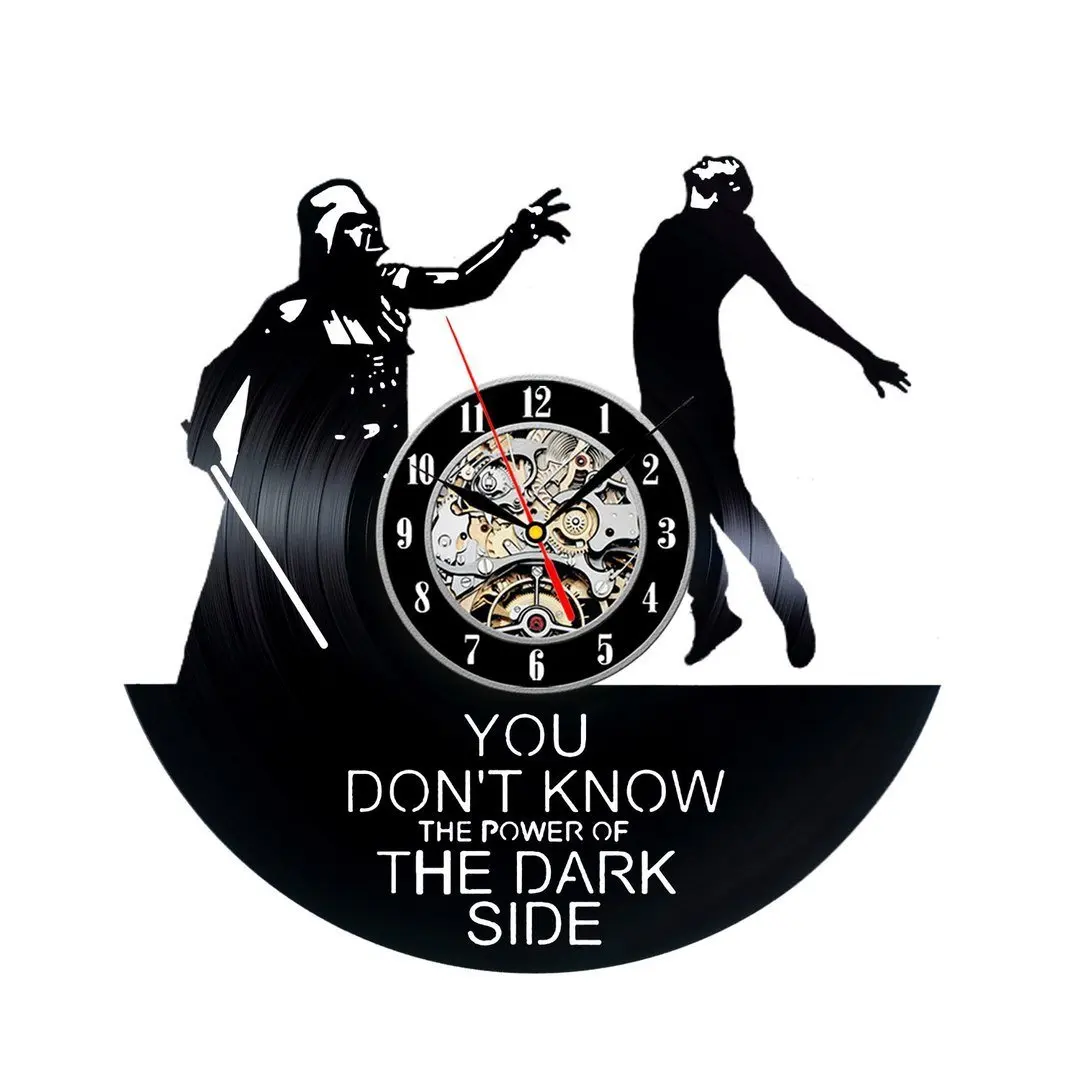 Star Wars Wall Clock Modern Design Movie Theme for Living Room Classic