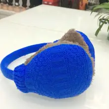 Стиль зима Наушники для женщин для Для женщин теплые унисекс Наушники Зима уха крышка трикотажные плюшевые зимние Ear Подогреватели