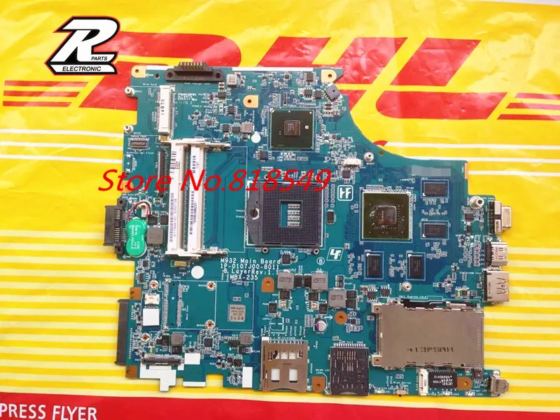 

For Sony Vaio M932 MBX-235 GT525M Motherboard Replacment FAST SHIPPING BRAND NEW
